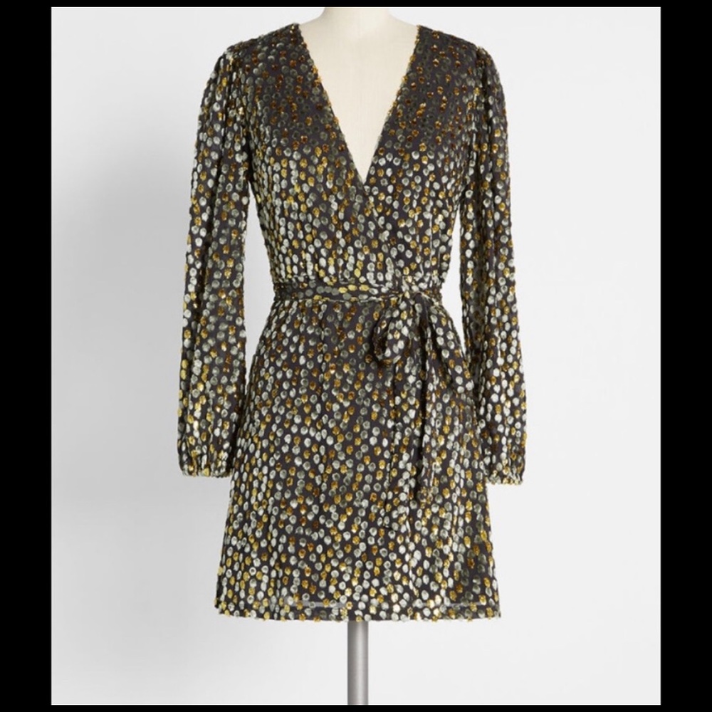 ModCloth Before the Glitter Fades Dress